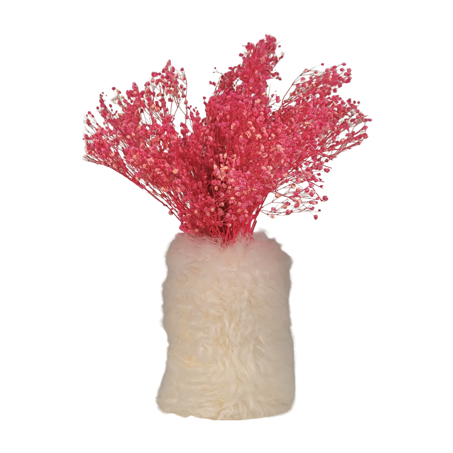 Plüsch Vase